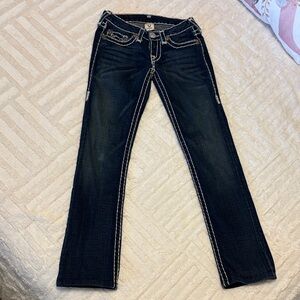 Vintage True Religion JOHNNY SUPER T With Iconic White Super T Stitching